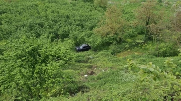 Otomobil 100 metrelik uçuruma yuvarlandı: 1 ölü
