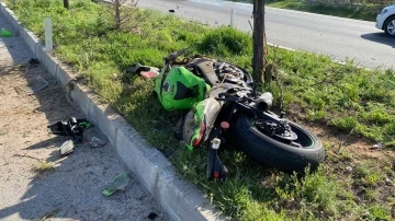 (Özel) 400 bin TL’ye aldığı motosikleti eve dönüş yolunda perte çıktı
