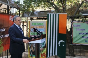 Pakistan Büyükelçiliği’nde Keşmir Kuşatma Günü anma programı düzenlendi
