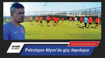 Petrolspor Afyon’da güç depoluyor