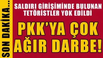 PKK'ya ağır darbe: 11 terörist etkisiz hale getirildi!