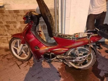 Plakasız motosiklet çalıntı çıktı
