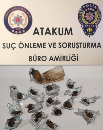 Polis evdeki kokudan uyuşturucu madde ele geçirdi
