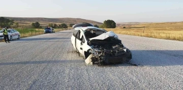 Polis memuru kazada yaralandı
