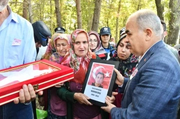 Polis Memuru Kenan Baş, son yolculuğuna uğurlandı
