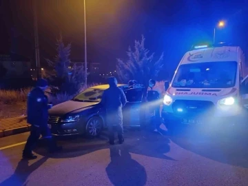 Polisin alkollü sürücü ile imtihanı
