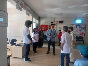 Prof. Dr. Uğur Bilge ilçe denetimlerine devam ediyor
