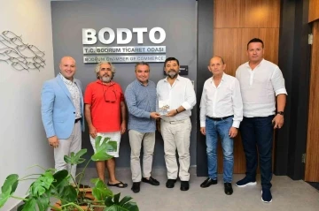 Profesyonel Otel Yöneticileri Derneği, Bodrum’da başkanları ziyaret etti
