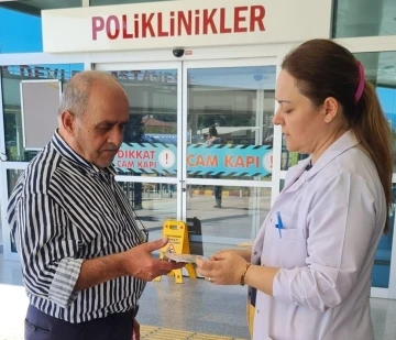 Prostat kanseri ve lenfoma kurulan stantta anlatıldı
