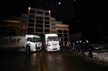 Pursaklar’dan deprem bölgelerine yardım seferberliği
