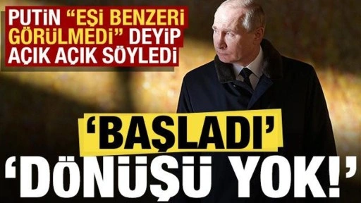 Putin 'benzeri görülmedi' deyip uyardı: Yeni düzen oluşuyor, artık geri dönüşü yok!