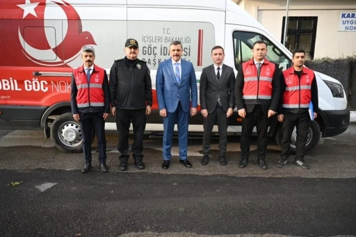 &quot;Mobil göç aracı işlemleri hızlandırıyor&quot;
