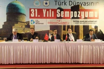 &quot;Türk Dünyasının 31. Yılı Sempozyumu&quot; başladı
