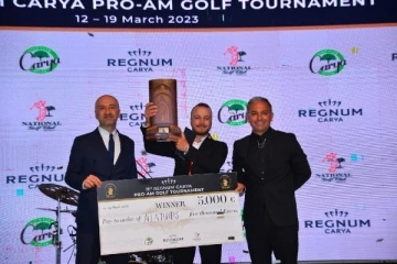 Regnum Carya Pro-Am 2023 şampiyonu Ali Altıntaş