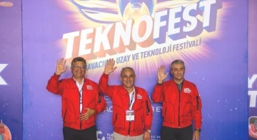 Rektör Kızıltoprak, DPÜ’nün Teknofest standında
