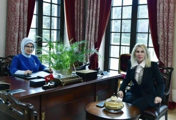 Rektör Özkan'dan Emine Erdoğan ve Bakan Koca'ya ziyaret