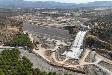 Reşitköy Barajı’nda çalışmalar devam ediyor
