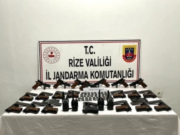 Rize’de silah kaçakçılı operasyonu: 2 gözaltı
