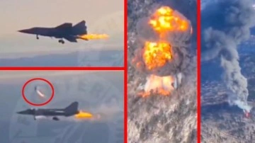 Rus savaş jeti MiG-21 böyle düştü: Saniye saniye o anlar