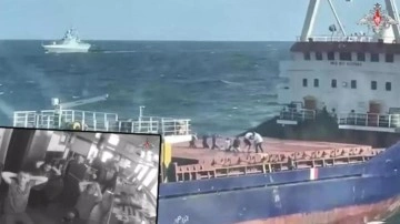 Rusya, Türk gemisine baskın anının görüntülerini yayınladı