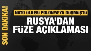 Rusya'dan Polonya'ya düşen füze hakkında açıklama