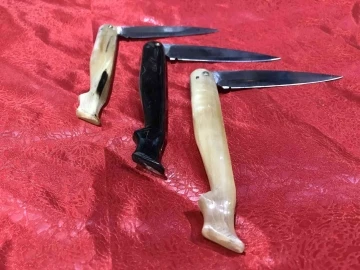 Sadece Sivas’ta üretilen bu bıçak, estetik görüntüsü ile dünyada ün saldı
