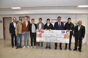 Safranbolu’da Meslek Lisesi öğrencileri Avrupa’ya yolcusu
