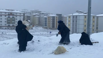 Safranbolu karla kaplandı
