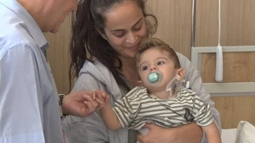 Şahdamarında baloncuk 1,5 yaşındaki bebek, anjiyoyla sağlığına kavuştu
