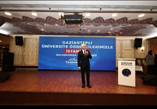 Şahinbey Belediye Başkanı Mehmet Tahmazoğlu, İstanbul’daki Gaziantepli Üniversitelilerle Buluştu