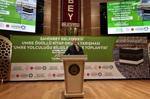 Şahinbey Belediyesi 177 öğrenciyi daha umreye gönderiyor
