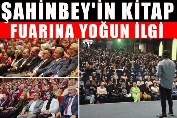 Şahinbey'in kitap fuarına yoğun ilgi!