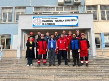 ŞAHKUT Ekipleri Deprem Tahliye Tatbikatı Gerçekleştirdi