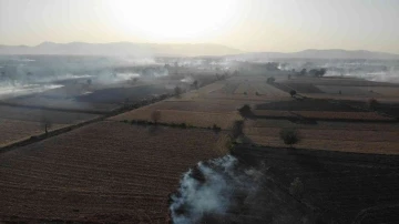 Sakarya’nın korkulu rüyası anız yangınları ekipleri harekete geçirdi
