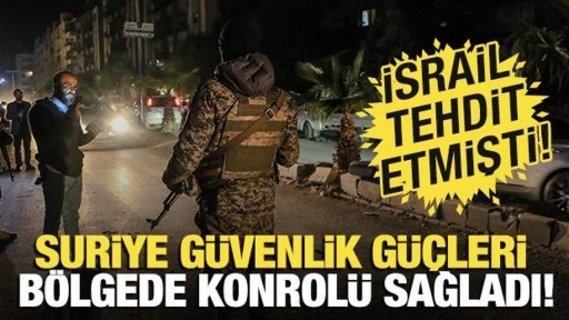 Şam'ın Ceremana ilçesindeki gerginlik sona erdi