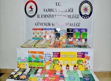 Samsun’da 10 bin 679 adet bandrolsüz kitap ele geçirildi
