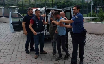 Samsun’da hırsızlık suçundan 3 kişiye gözaltı
