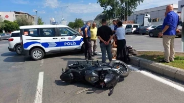 Samsun’da otomobil ile motosiklet çarpıştı: 1 yaralı
