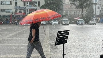 Samsun'da sağanak etkili oldu