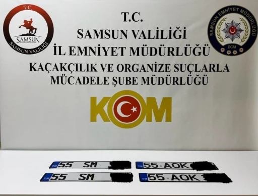 Samsun’da sahte plakayla yakalanan 2 kişi gözaltına alındı
