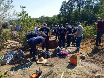 Samsun’da su çıkarmak için kuyu kazan 2 kişi toprak altında kaldı
