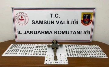 Samsun’da tarihi eser operasyonu: 2 gözaltı
