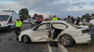 Samsun’da trafik kazası: 1 ölü, 8 yaralı
