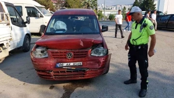 Samsun’da trafik kazası: 2 yaralı
