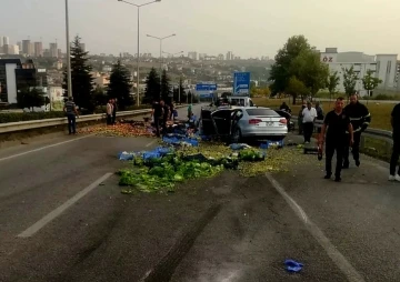 Samsun’da trafik kazası: 3 yaralı
