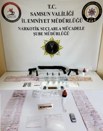 Samsun’da uyuşturucu operasyonu: 2 gözaltı
