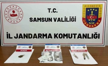 Samsun’da uyuşturucuyla yakalanan 3 kişi gözaltına alındı
