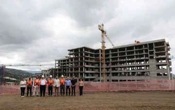 Samsun Şehir Hastanesi yüzde 55’e ulaştı
