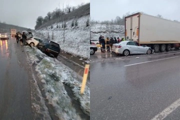 Samsun'da zincirleme trafik kazası: Çok sayıda yaralı