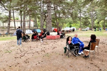 Sanat ve doğa, bu kampta bir araya geldi
